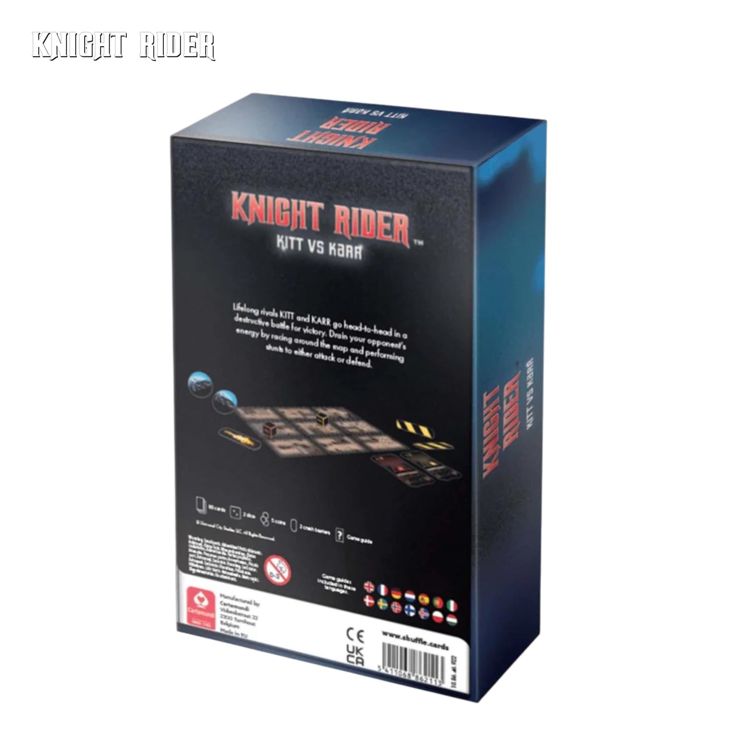 Knight Rider (K.I.T.T. vs. K.A.R.R.) Cartamundi Card Game