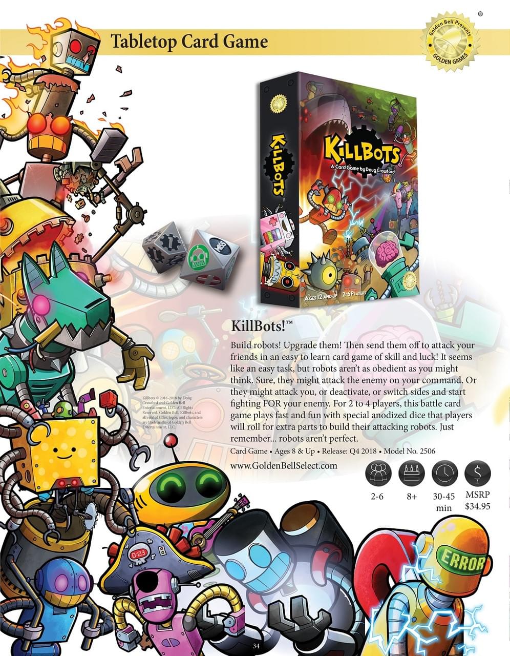 Killbots Card Game