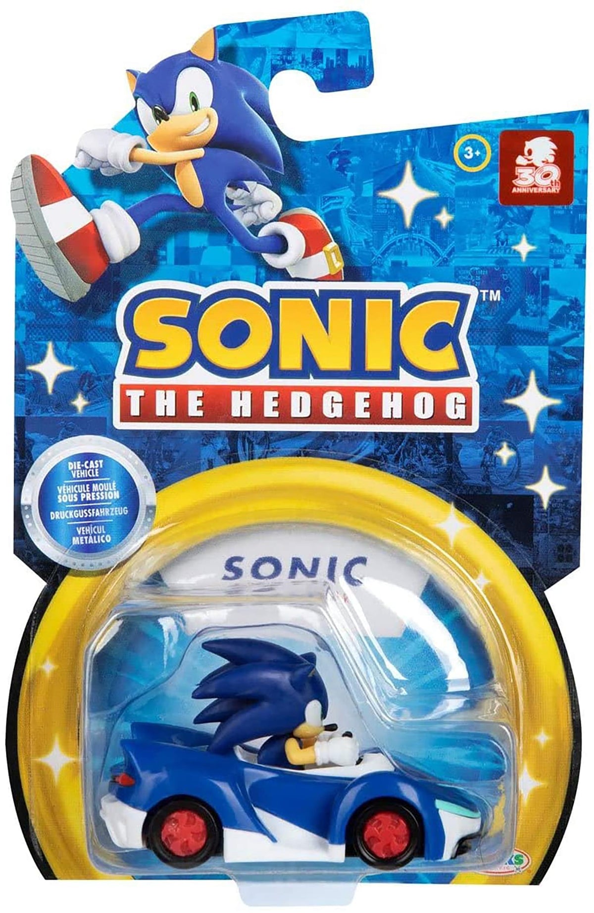 Sonic the Hedgehog 1:64 Die-Cast Vehicle | Sonic