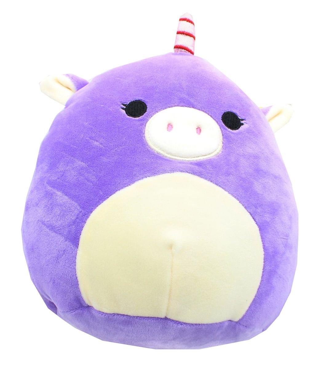 Squishmallow 8-Inch Stackable Squad Plush - Astrid the Purple Unicorn