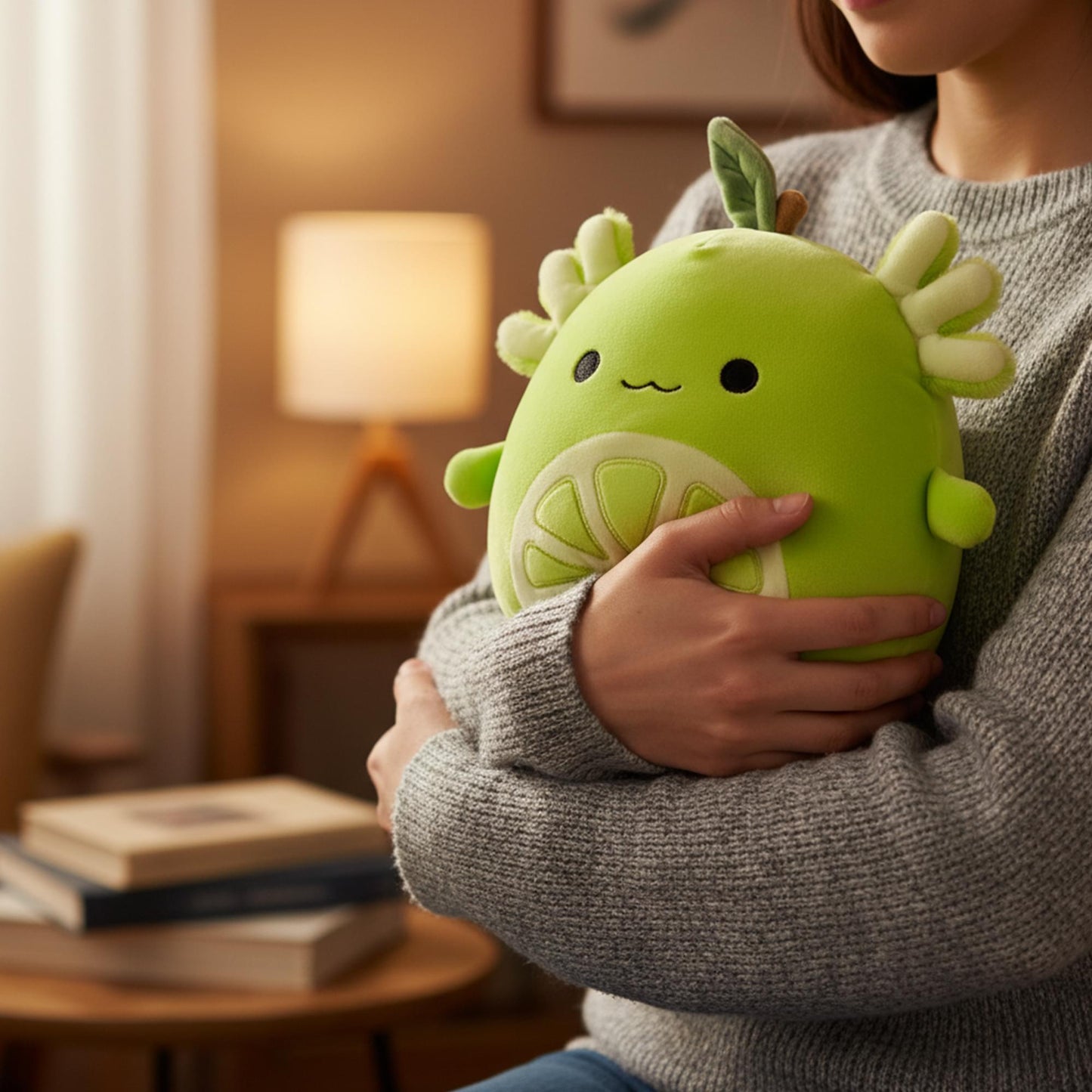 Squishmallows 8 Inch Plush | Kyler The Lime Axolotl