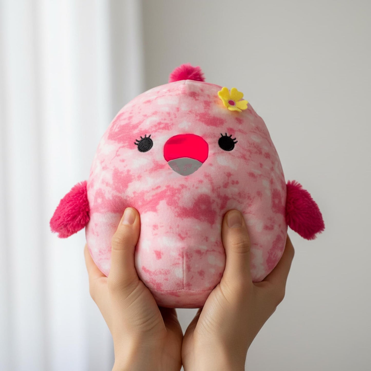Squishmallows 8 Inch Plush | Cookie The Tie-Dye Flamingo