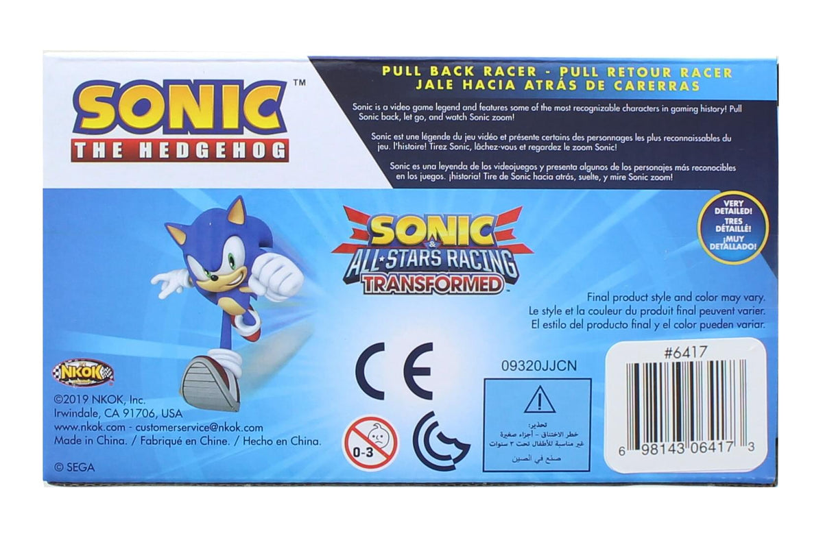 Sonic the Hedgehog All Stars Racing 3.5 Inch Pull Back Shadow Car