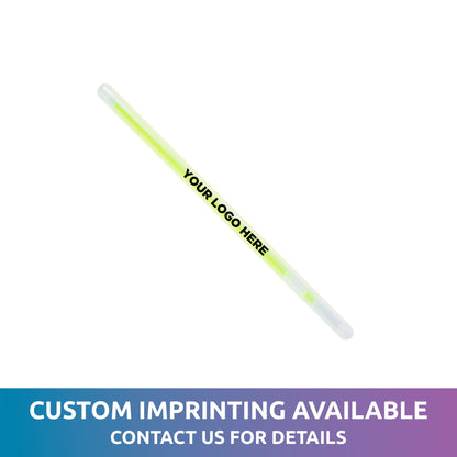 Green Glow 5" Swizzle Sticks