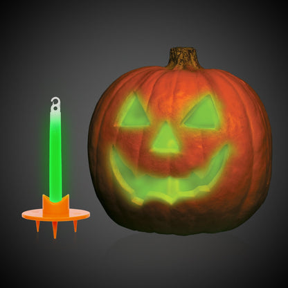 Halloween Glow Pumpkin Lights Retail Counter Display