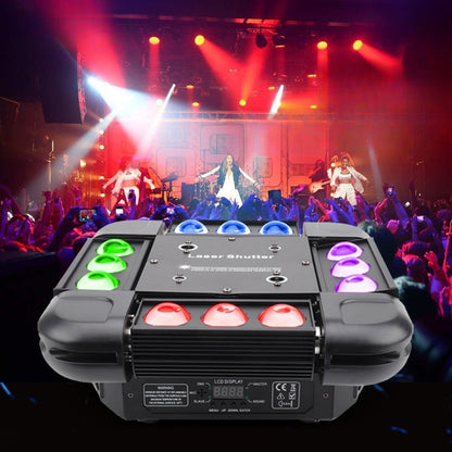 KTVLIGHTS 150W 4 in 1 Moving Head Light RGB DJ Stage Lighting-E2