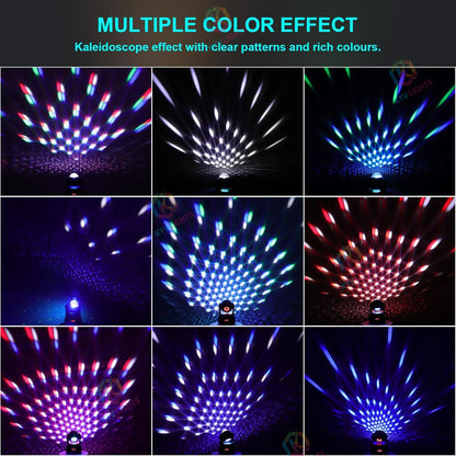 KTVLIGHTS Mini Moving Head DJ Party Stage Light Effect-E34