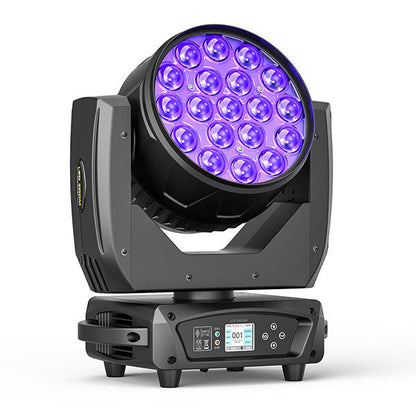 KTVLIGHTS Beam Color Zoom LED Moving Head Light DJ Party Effect-E64
