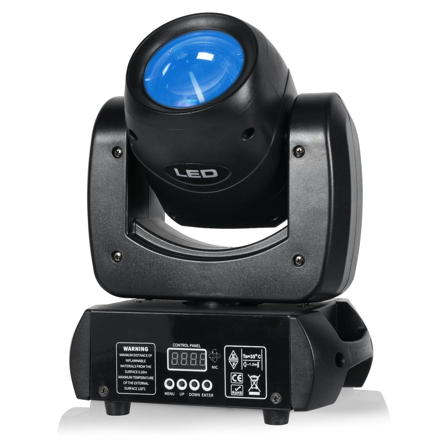 KTVLIGHTS 100W Beam Moving Head Light DJ Stage Lighting-E17