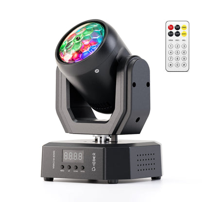 KTVLIGHTS RGBW Mini Magic Ball Moving Head Light DJ Stage Lighting-E77