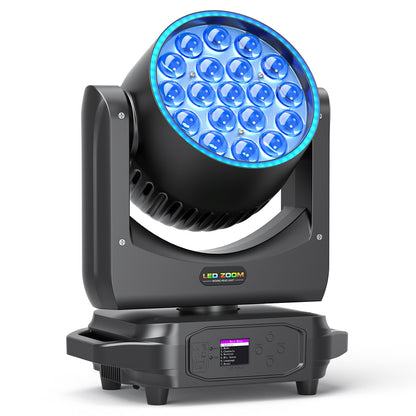 KTVLIGHTS RGBW Zoom LED Moving Head DJ Stage Light-E60