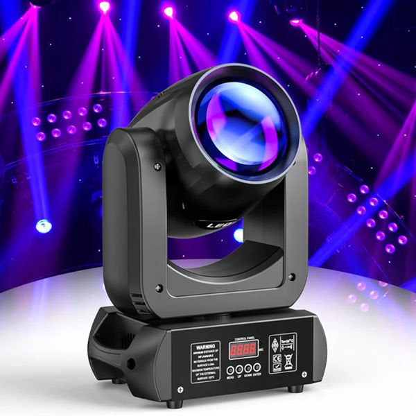 KTVLIGHTS LED 150W RGBW Beam Moving Head Light DJ Stage Lighting - E19