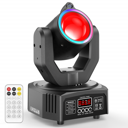 KTVLIGHTS Mini Beam Moving Head Light RGBW DJ Disco Lightingt-E39