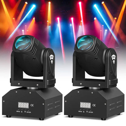 KTVLIGHTS RGBW 4-in-1 LED Beam Moving Head Light DJ Stage Lighting-E20