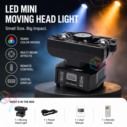 KTVLIGHTS 60W Snowflake Stage Light DJ Disco Party Lighting-E83