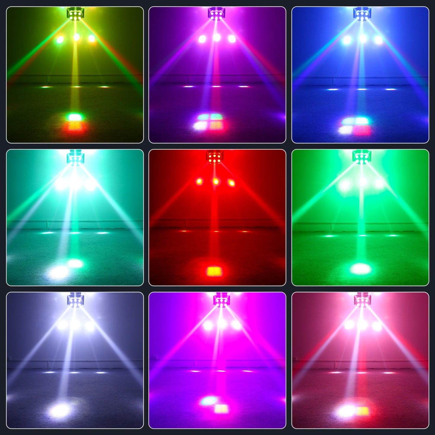 KTVLIGHTS 180W RGBW DMX512 Beam Moving Head DJ Stage Light-E33