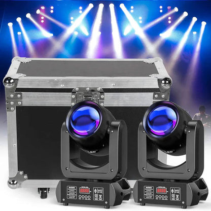 KTVLIGHTS LED 150W RGBW Beam Moving Head Light DJ Stage Lighting - E19