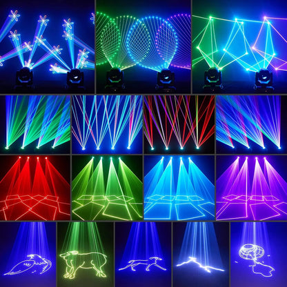 KTVLIGHTS 120W Bluetooth APP Animation Moving Head Light-A32