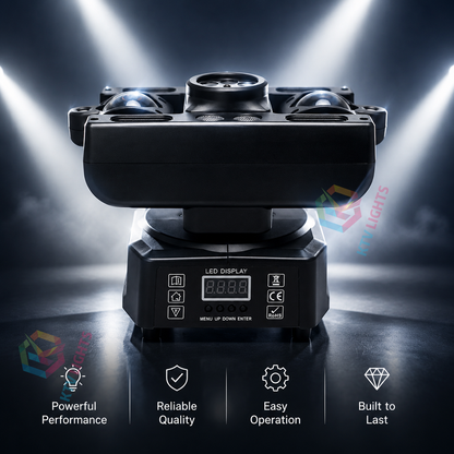KTVLIGHTS RGB Laser DJ Stage Light for Club & Bar-E90