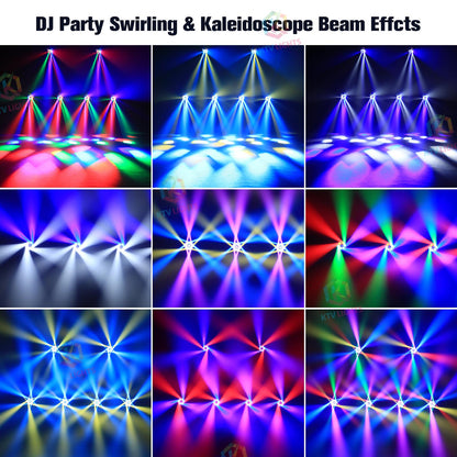 KTVLIGHTS 300W RGBW Bee Eye Moving Head Light for DJ Events-E29