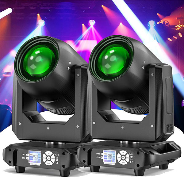 KTVLIGHTS 150W RGBW 4-in-1 Beam Moving Head DJ Stage Light-E58