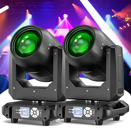 KTVLIGHTS 150W RGBW 4-in-1 Beam Moving Head DJ Stage Light-E58
