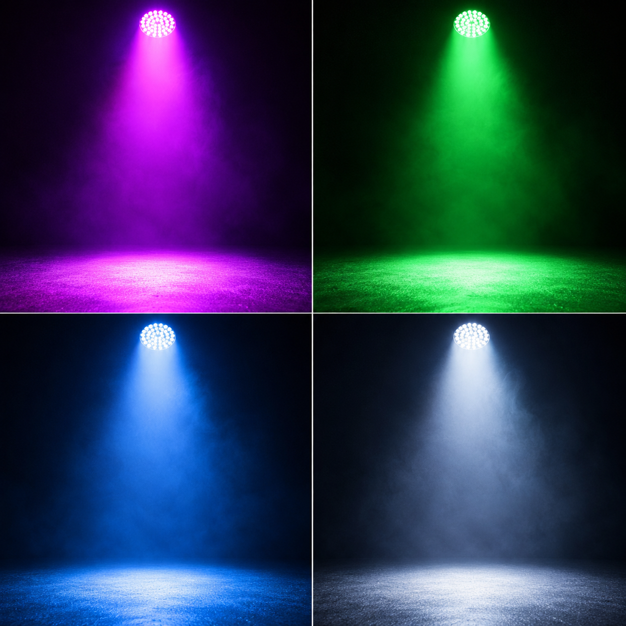 KTVLIGHTS RGBW LED Moving Head DJ Stage Light Party Club-E84
