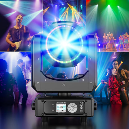 KTVLIGHTS 230W 7R Beam Moving Head Light DJ Stage Lighting-E57