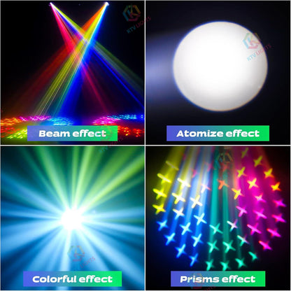 280W 10R Beam Moving Head DJ Stage Light DMX-E55