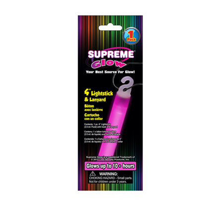 Pink 4" Glow Stick