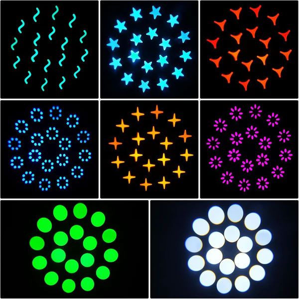 KTVLIGHTS 100W Beam Moving Head Light DJ Stage Lighting-E17
