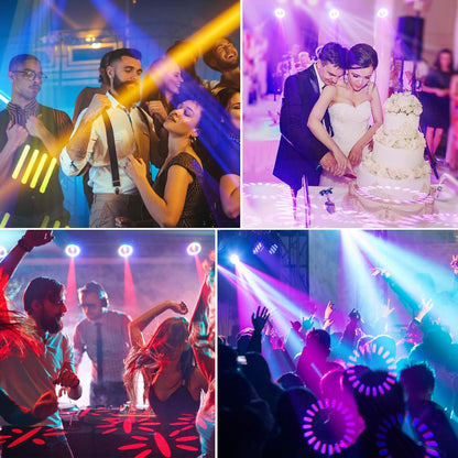 KTVLIGHTS 150W Ring Moving Head DJ Stage Light Party Effect-E52