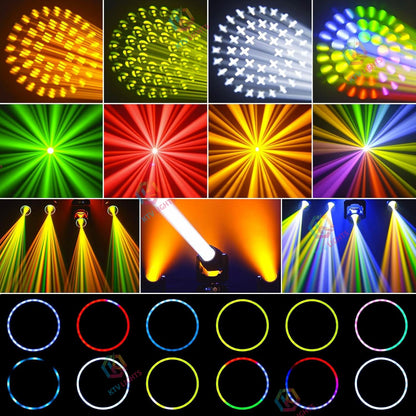 KTVLIGHTS 230W 7R Beam Moving Head Light DJ Stage Lighting-E57