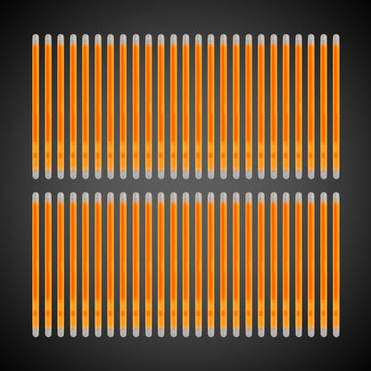 Orange Glow 5" Swizzle Sticks