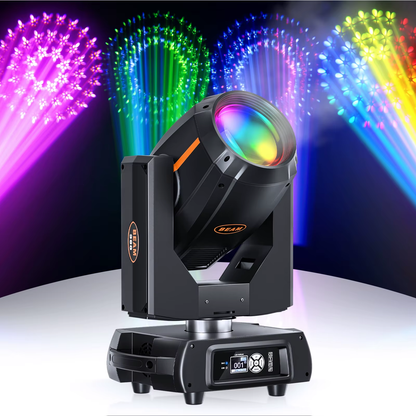 KTVLIGHTS 380W 17R Prism Beam Moving Head DJ Stage Light - E35
