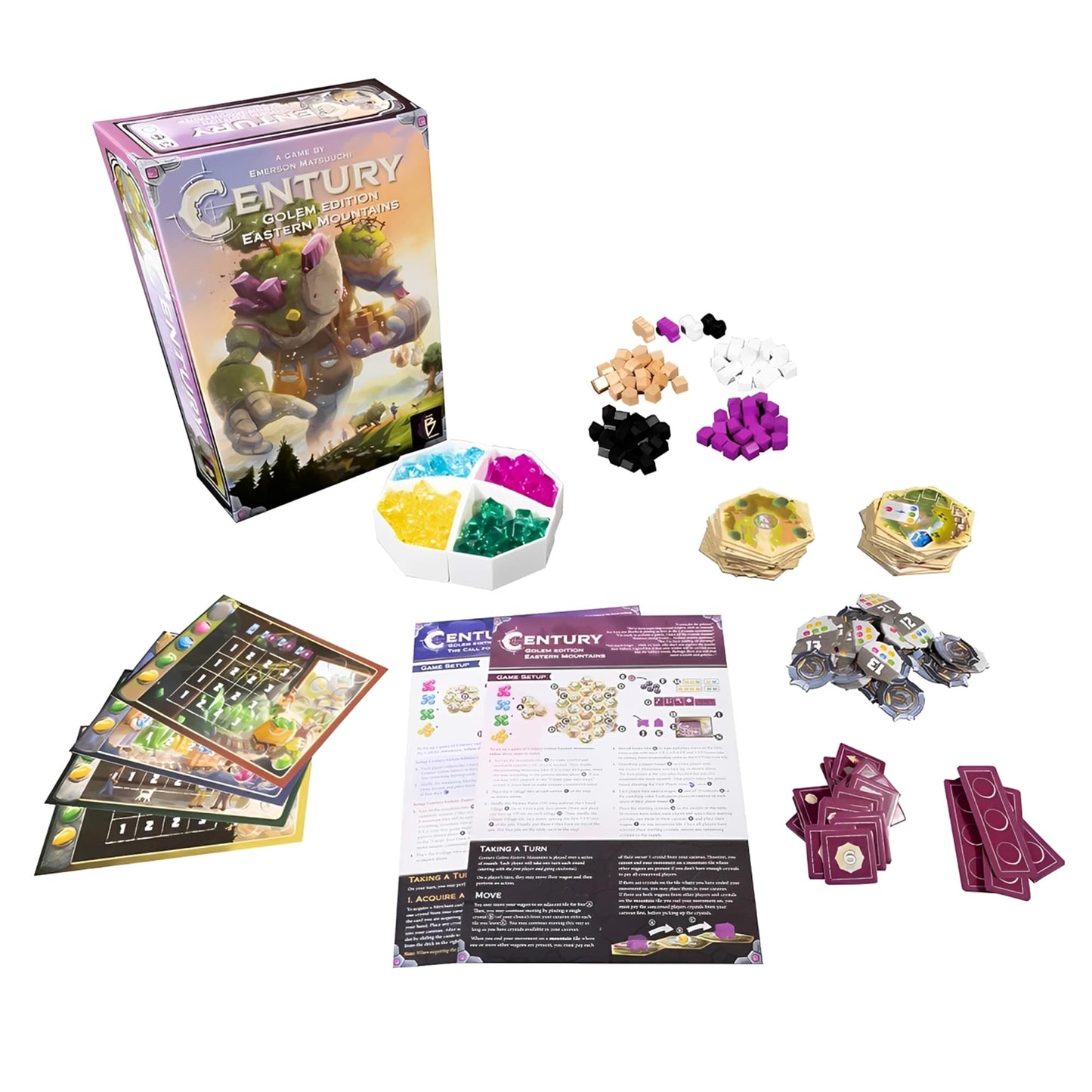 Century: Golem Edition, Eastern Mountains Board Game