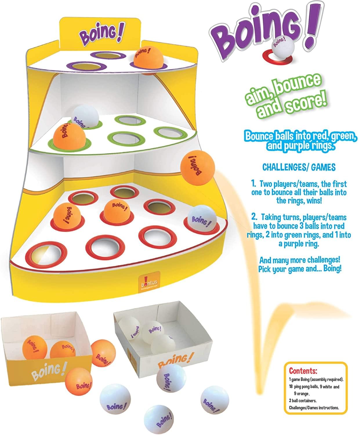 Boing! Family Board Game | For 2-4 Players