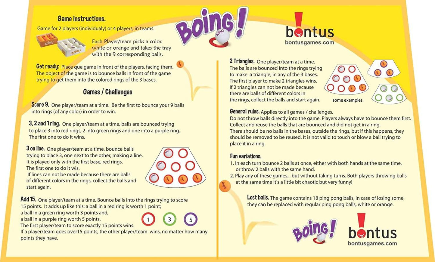 Boing! Family Board Game | For 2-4 Players
