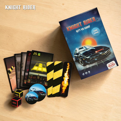 Knight Rider (K.I.T.T. vs. K.A.R.R.) Cartamundi Card Game