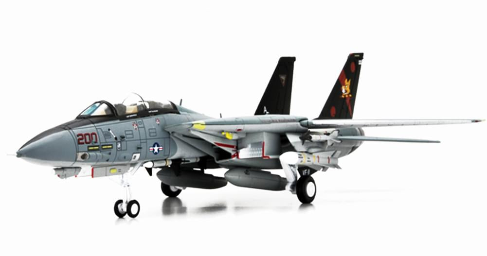 1:72 Grumman F-14A Tomcat Diecast Model (VF-114 Aardvarks, USS Kitty Hawk, '78)