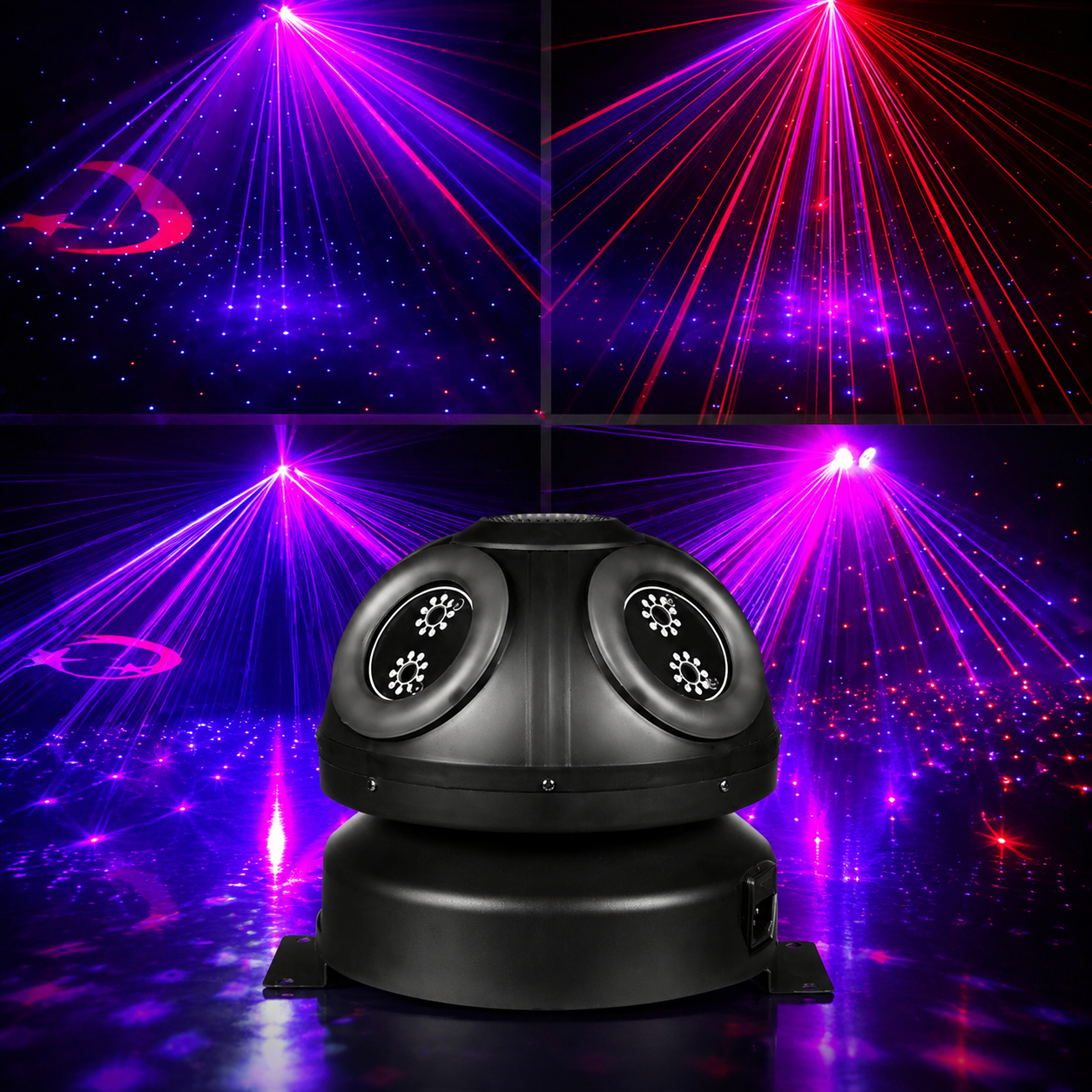 KTVLIGHTS Mushroom Laser Moving Head Light for DJs & Party Events-E13