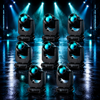 280W 10R Beam Moving Head DJ Stage Light DMX-E55