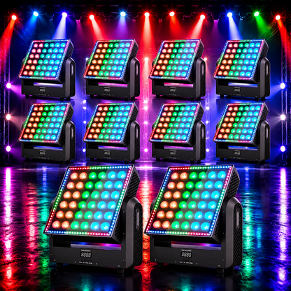 KTVLIGHTS 200W LED Strobe Moving Head Light RGBW DJ Lighting-E66