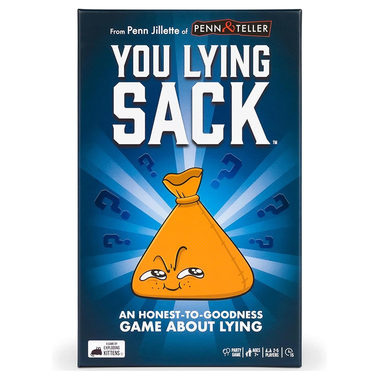 Exploding Kittens You Lying Sack Board Game