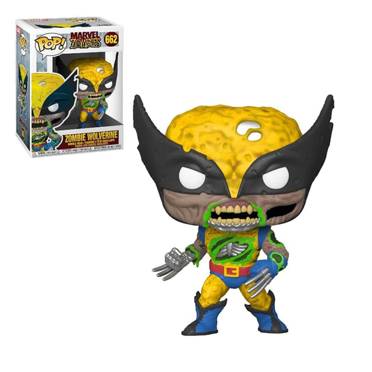 Marvel Funko POP Vinyl Figure | Glow In The Dark Zombie Wolverine