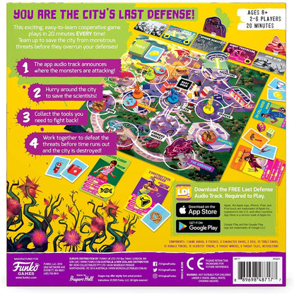 Last Defense! Funko Board Game | For 2-6 Players
