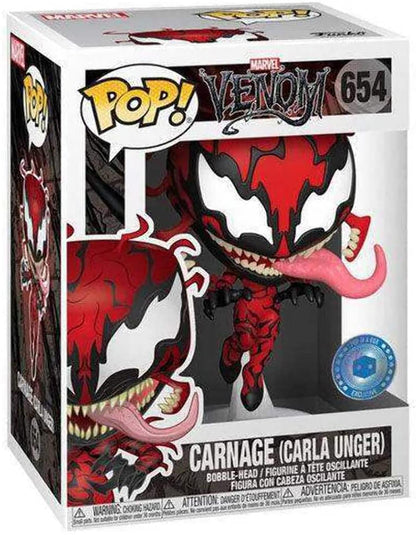 Marvel Funko POP Vinyl Figure | Carnage (Carla Unger)
