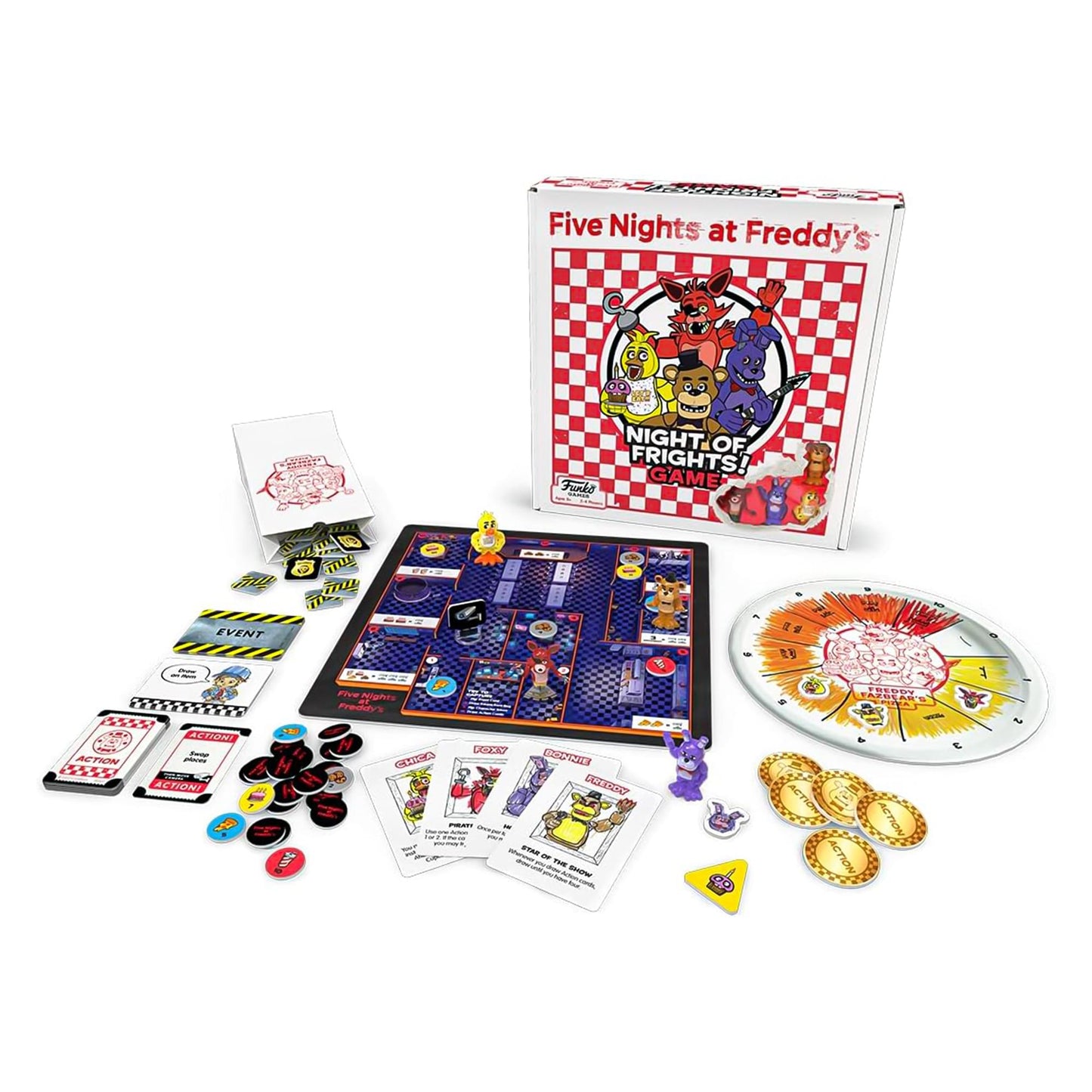 Five Nights at Freddy's Night of Frights! Funko Board Game
