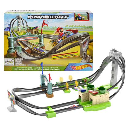 Hot Wheels Mario Kart Circuit Lite Track Set