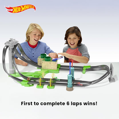 Hot Wheels Mario Kart Circuit Lite Track Set